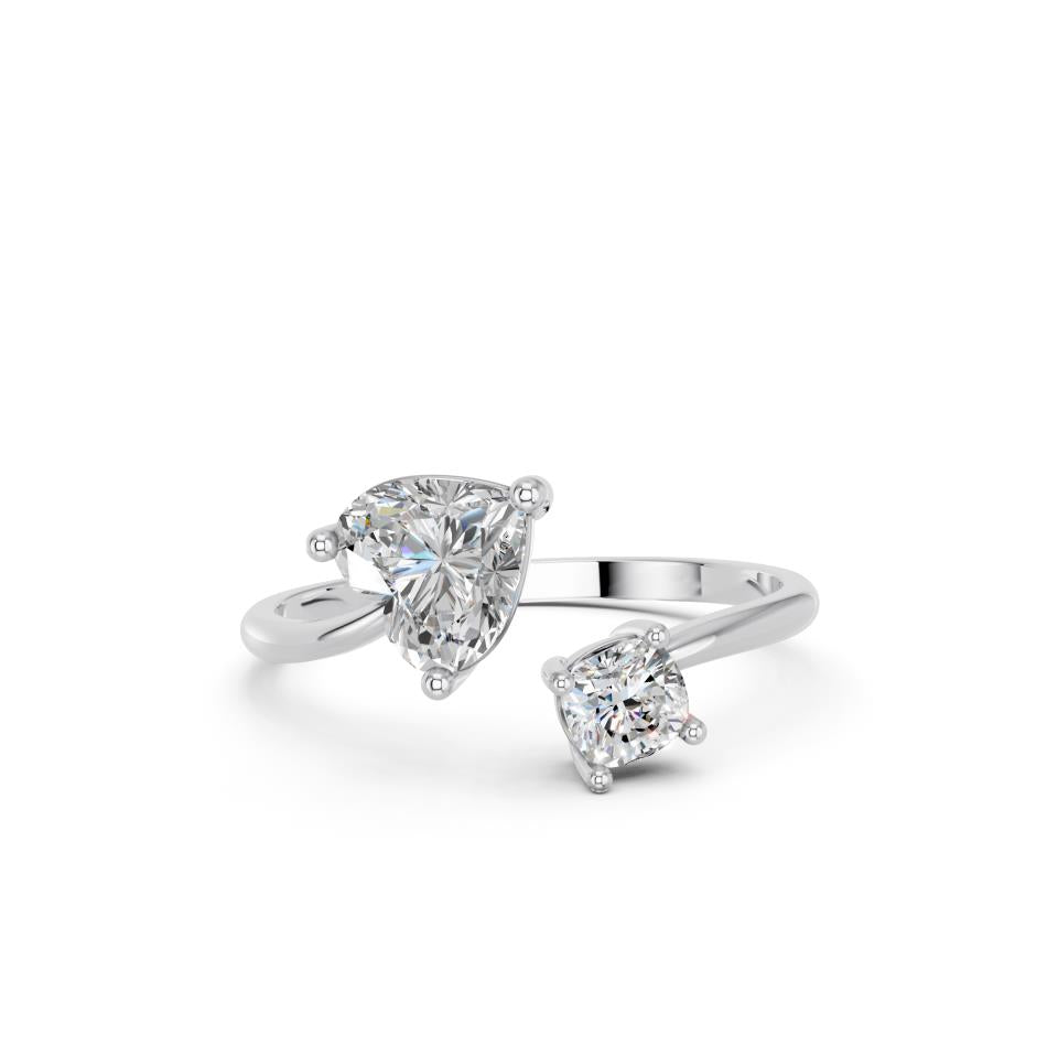 HEART & CUSHION TOI MOI RING