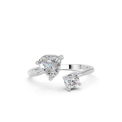 HEART & CUSHION TOI MOI RING