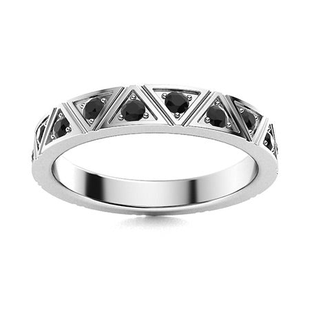 Black Diamond Wedding Ring