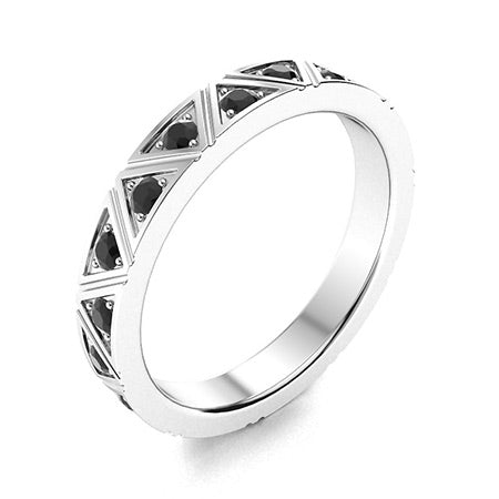 Black Diamond Wedding Ring