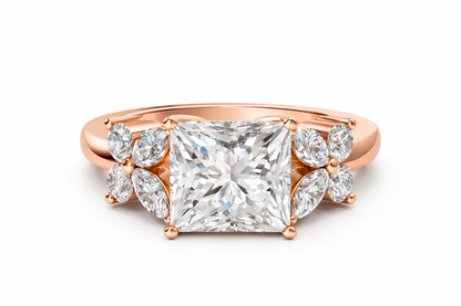 PRINCESS NATURE INSPIRED RING - M&D Signature Jewels