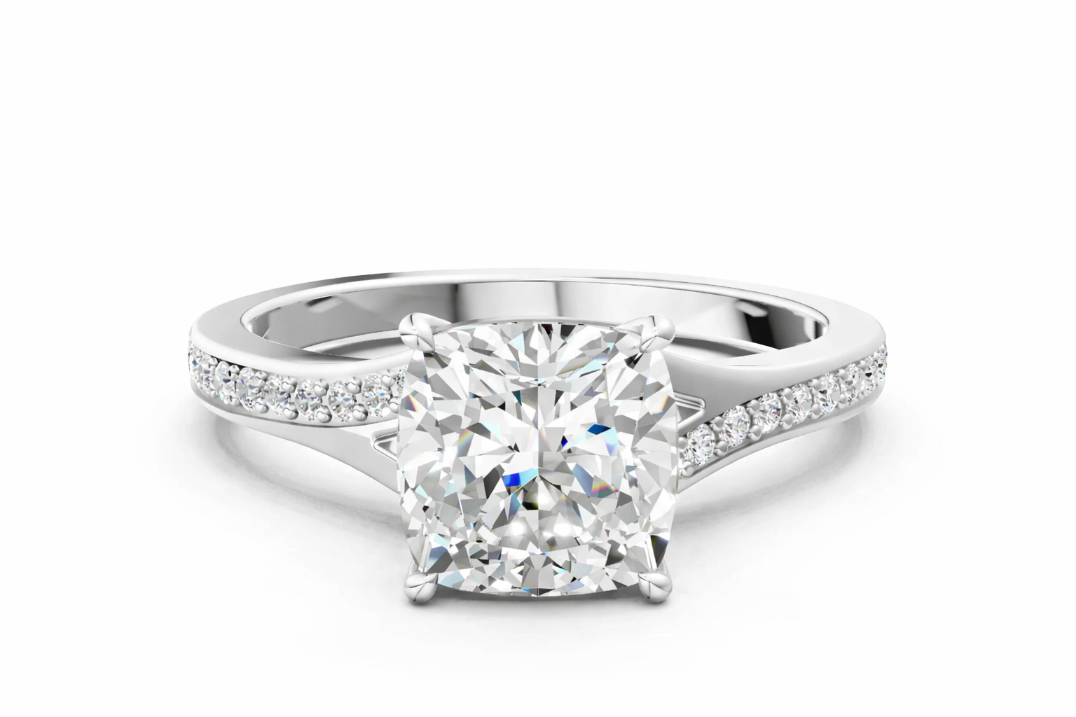 CUSHION NATURE INSPIRED RING