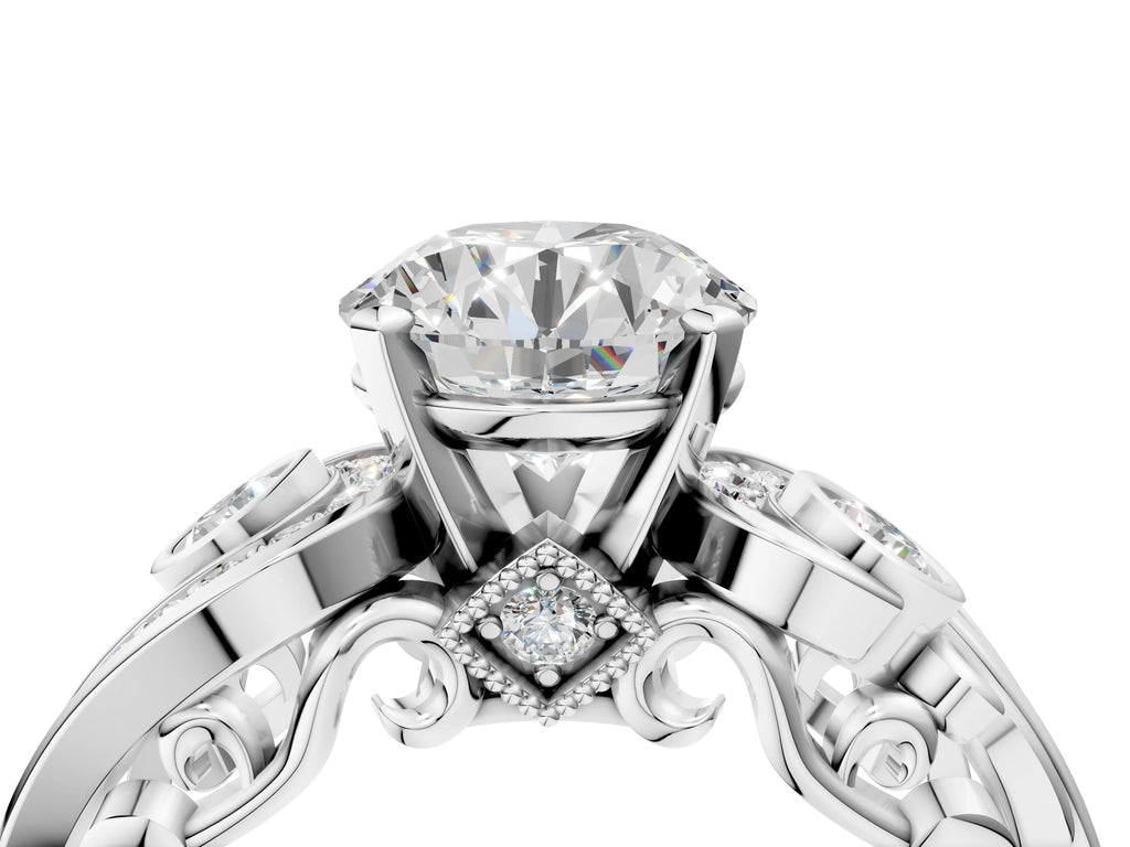 CUSHION VINTAGE RING