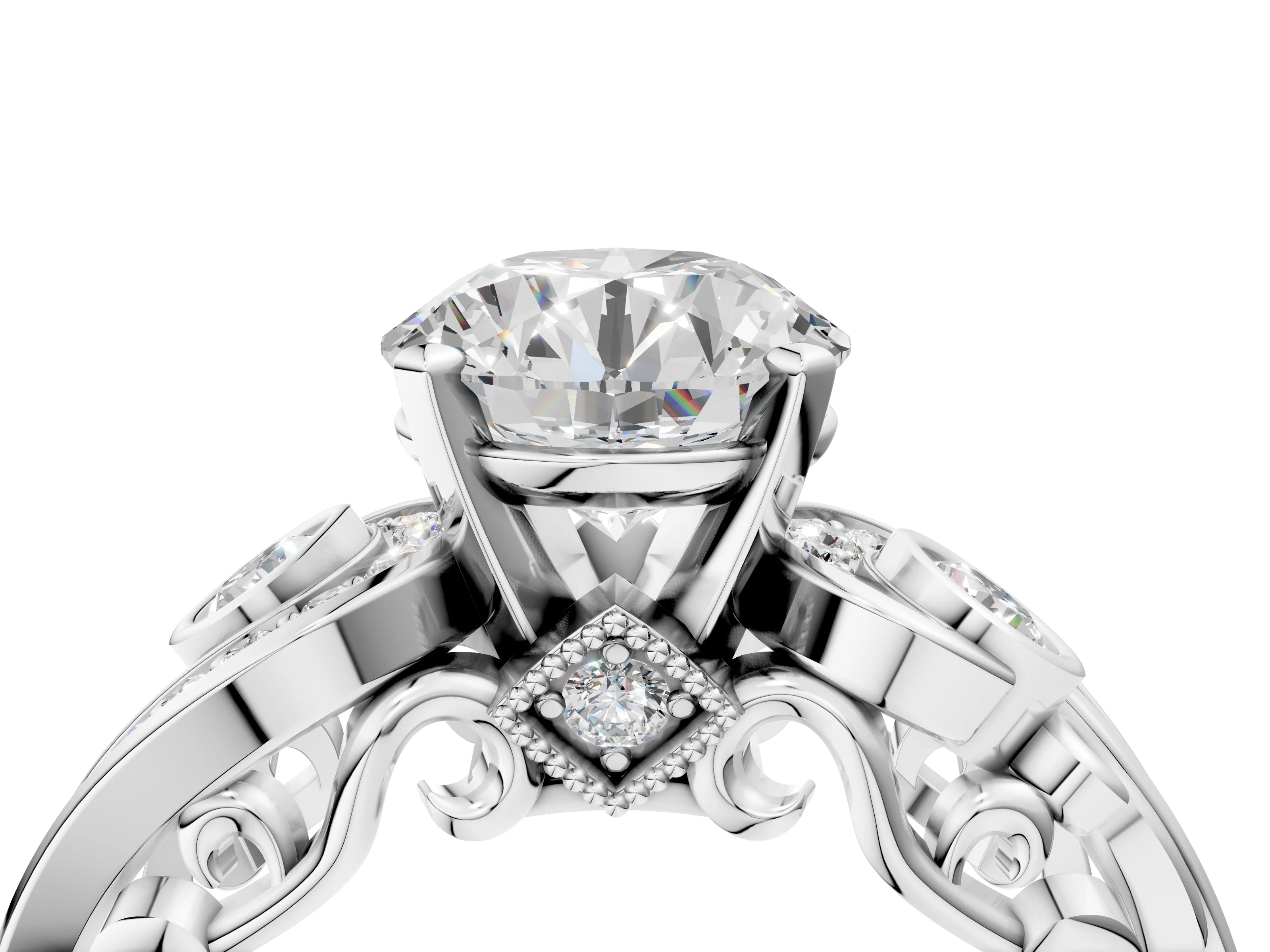 CUSHION VINTAGE RING