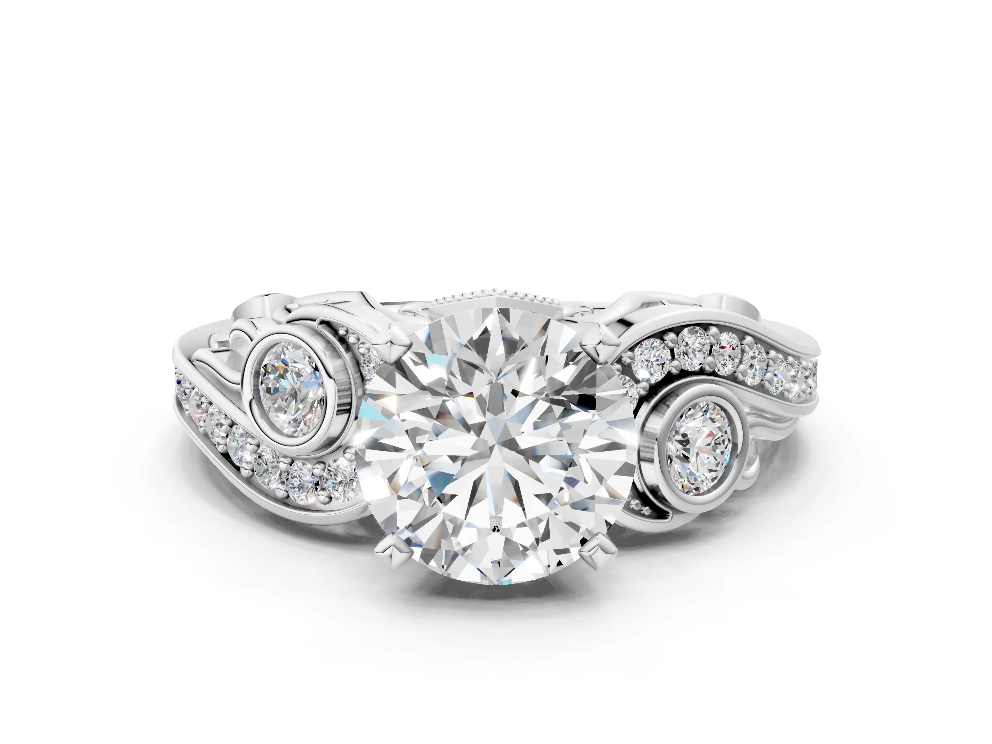 ROUND VINTAGE RING