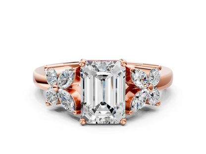 EMERALD NATURE INSPIRED RING - M&D Signature Jewels