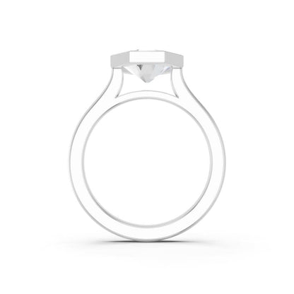 ELONGATED OCTAGONE RING