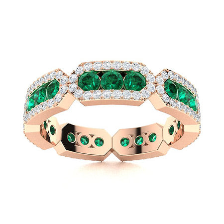 Emerald and Diamond Wedding