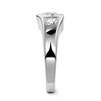 HEART 3 STONE RING