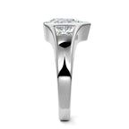 PEAR 3 STONE RING