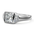 PRINCESS 3 STONE RING