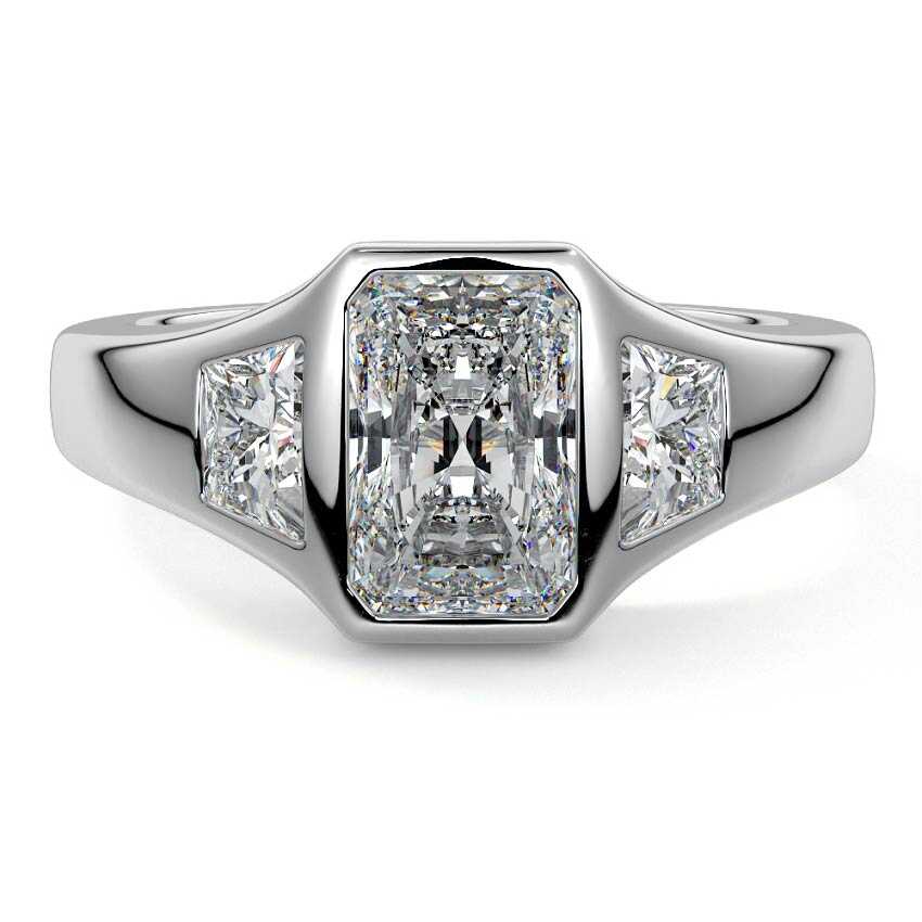 RADIANT 3 STONE RING