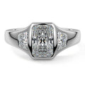 RADIANT 3 STONE RING