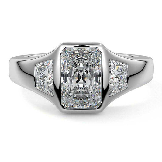 RADIANT 3 STONE RING