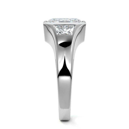 RADIANT 3 STONE RING - M&D Signature Jewels