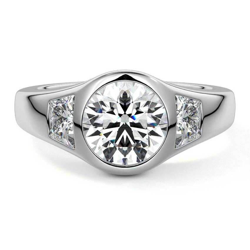 ROUND 3 STONE RING