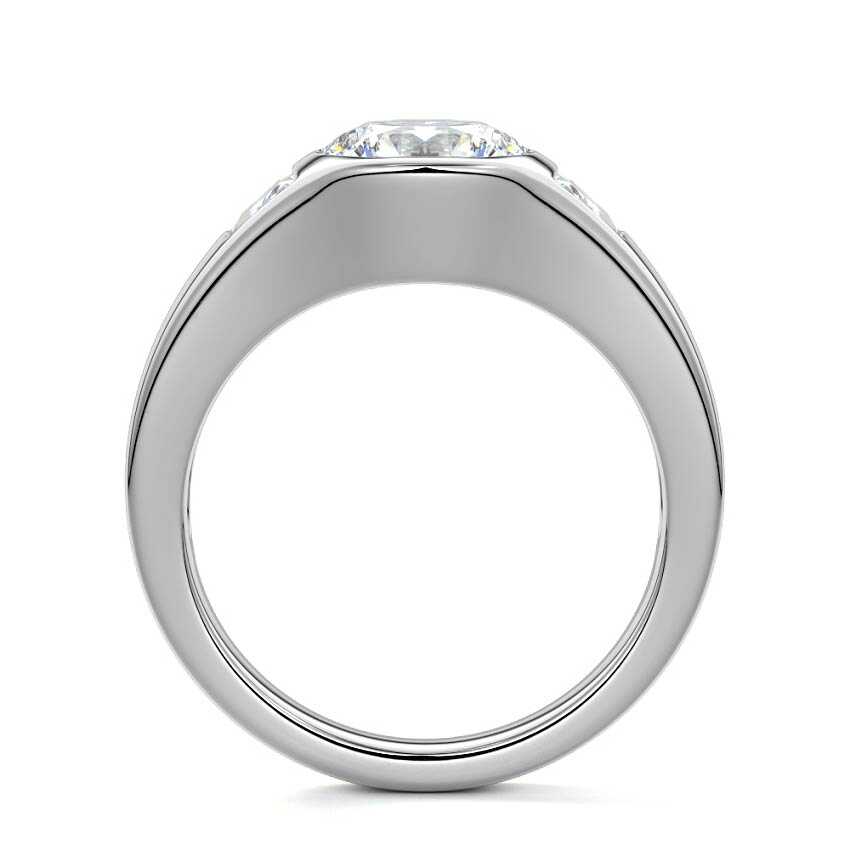 ROUND 3 STONE RING