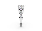 ROUND 3 STONE RING