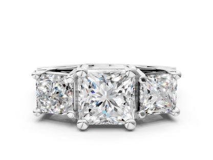 PRINCESS 3 STONE RING - M&D Signature Jewels