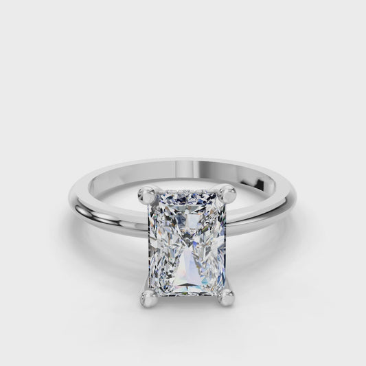 RADIANT HIDDEN HALO RING