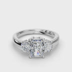 RADIANT 3 STONE RING