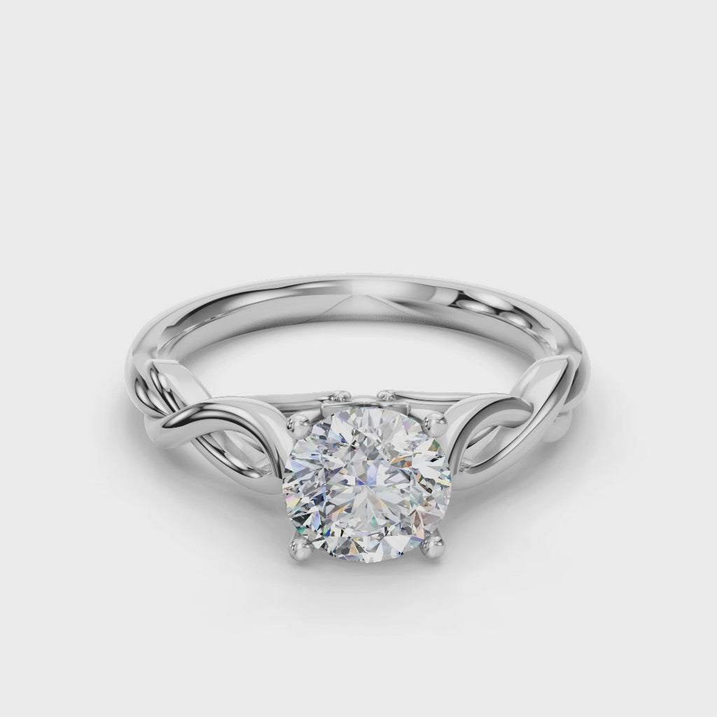 ROUND KNOT SOLITAIRE