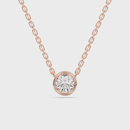 ROUND BEZEL PENDANT