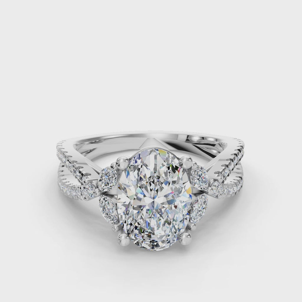 OVAL NATURE INSPIRED RING