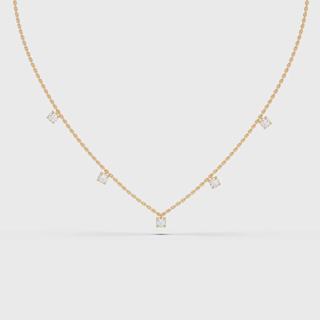 ROUND MINI FANCY NECKLACE