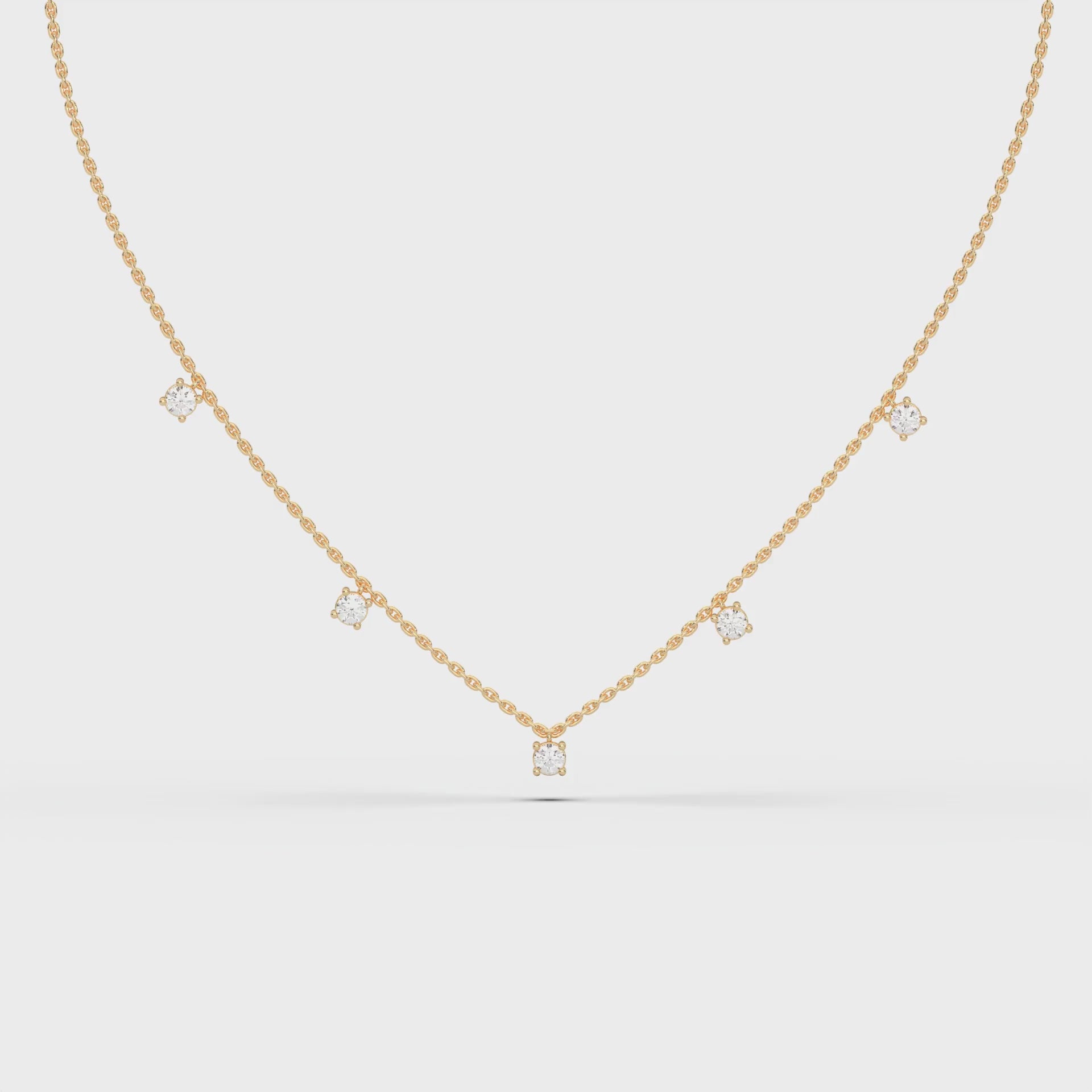 ROUND MINI FANCY NECKLACE