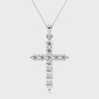 ROUND CROSS PENDANT