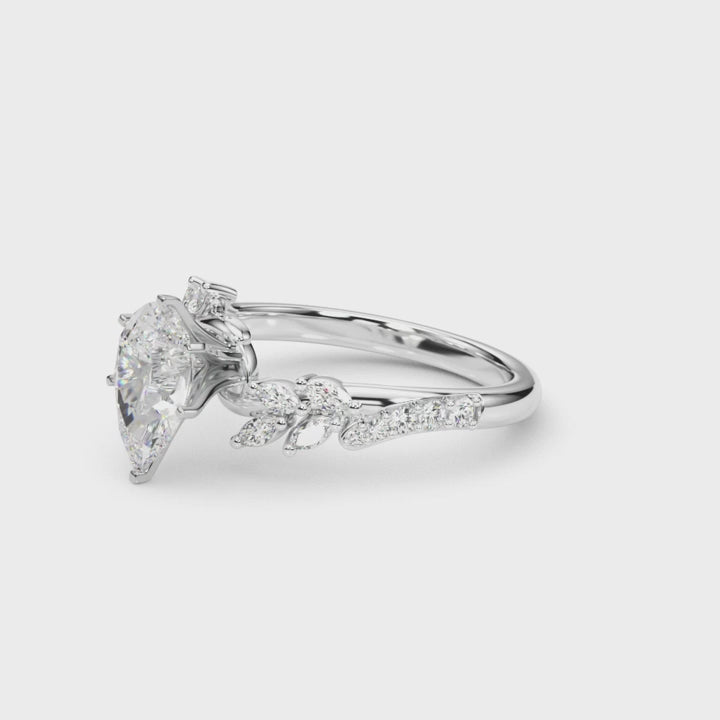 PEAR NATURE INSPIRED  RING
