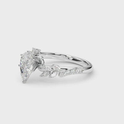 PEAR NATURE INSPIRED  RING