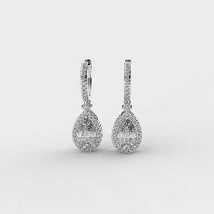 PEAR DROP EARRINGS