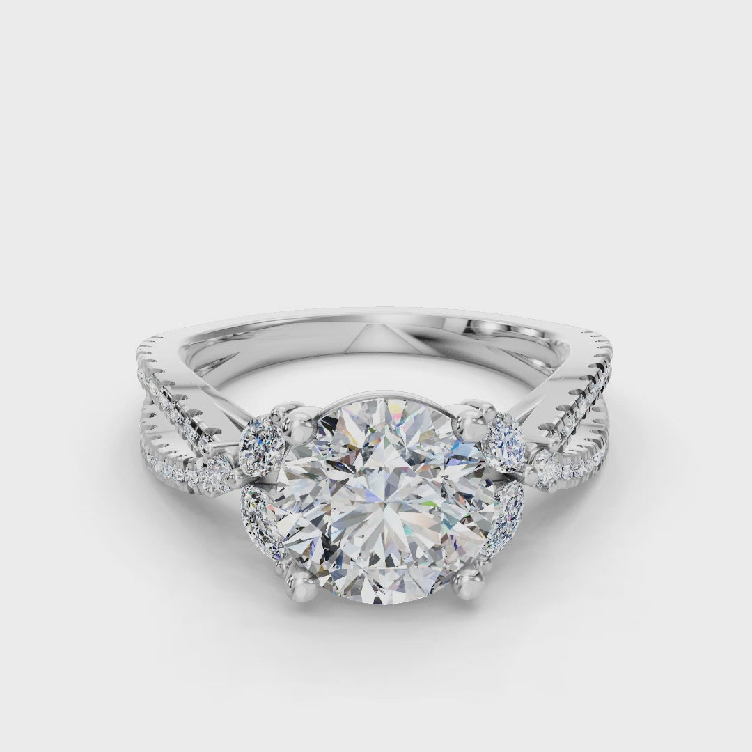 ROUND NATURE INSPIRED RING