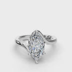 MARQUISE CROSS SOLITAIRE