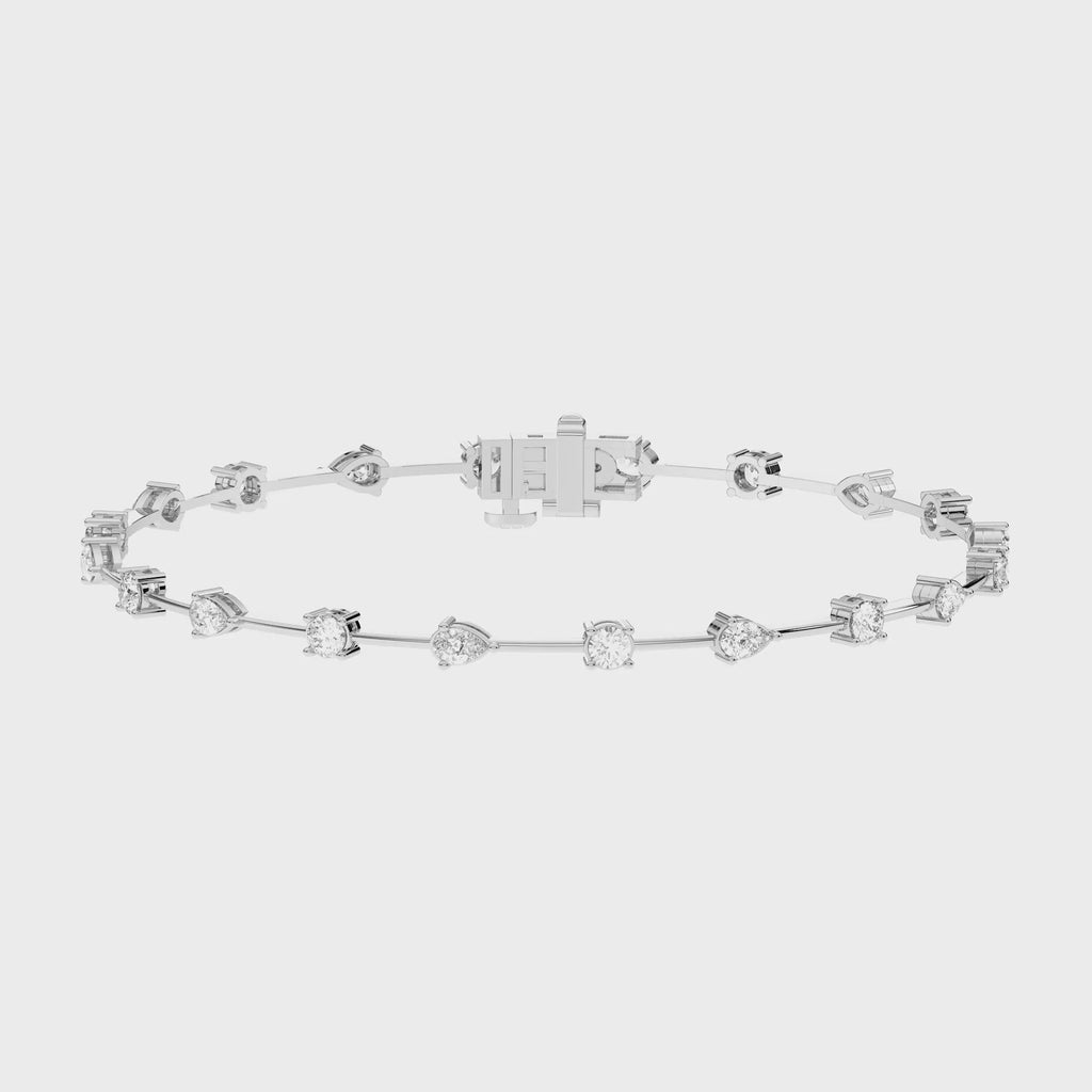 MULTISHAPE TENNIS BRACELET