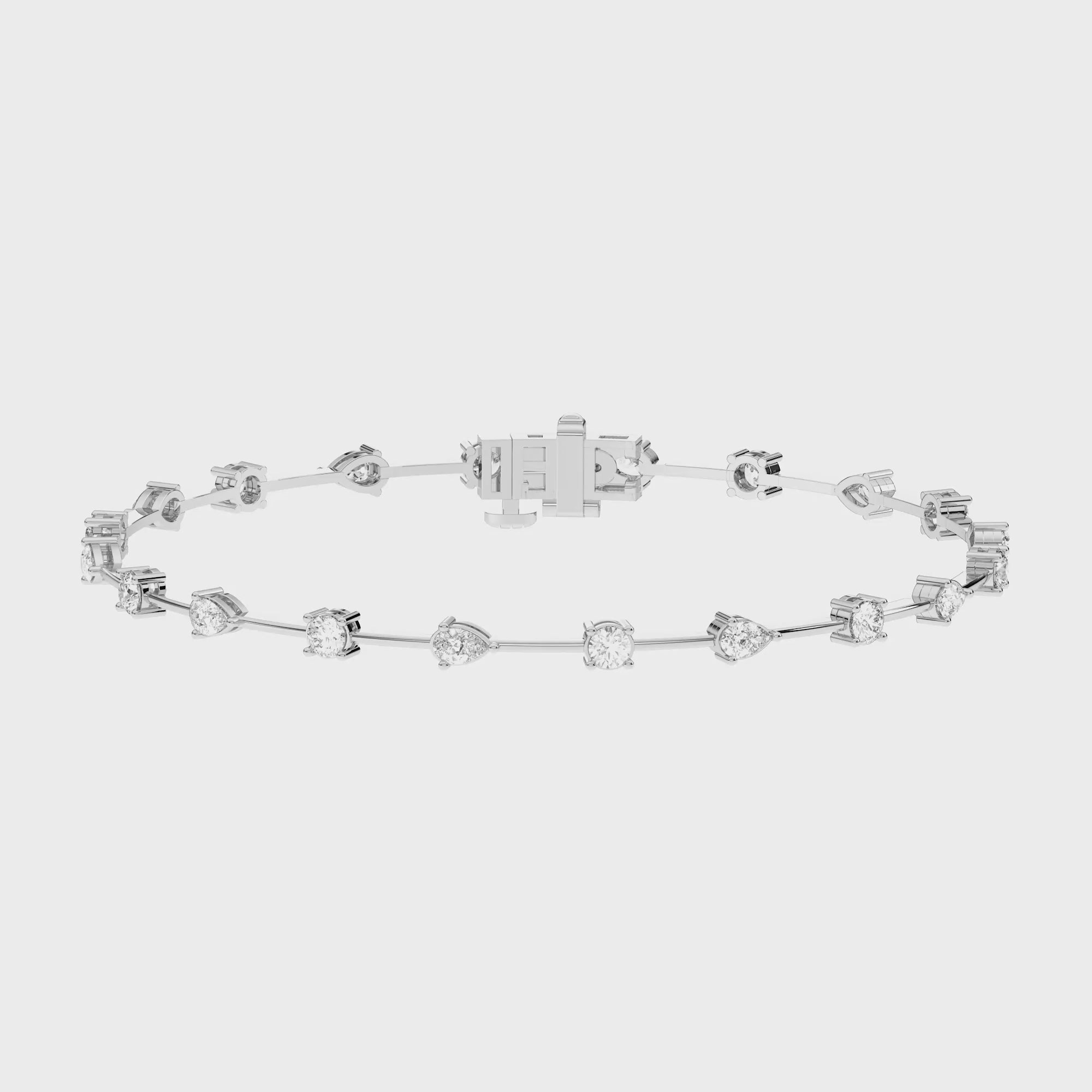 MULTISHAPE TENNIS BRACELET