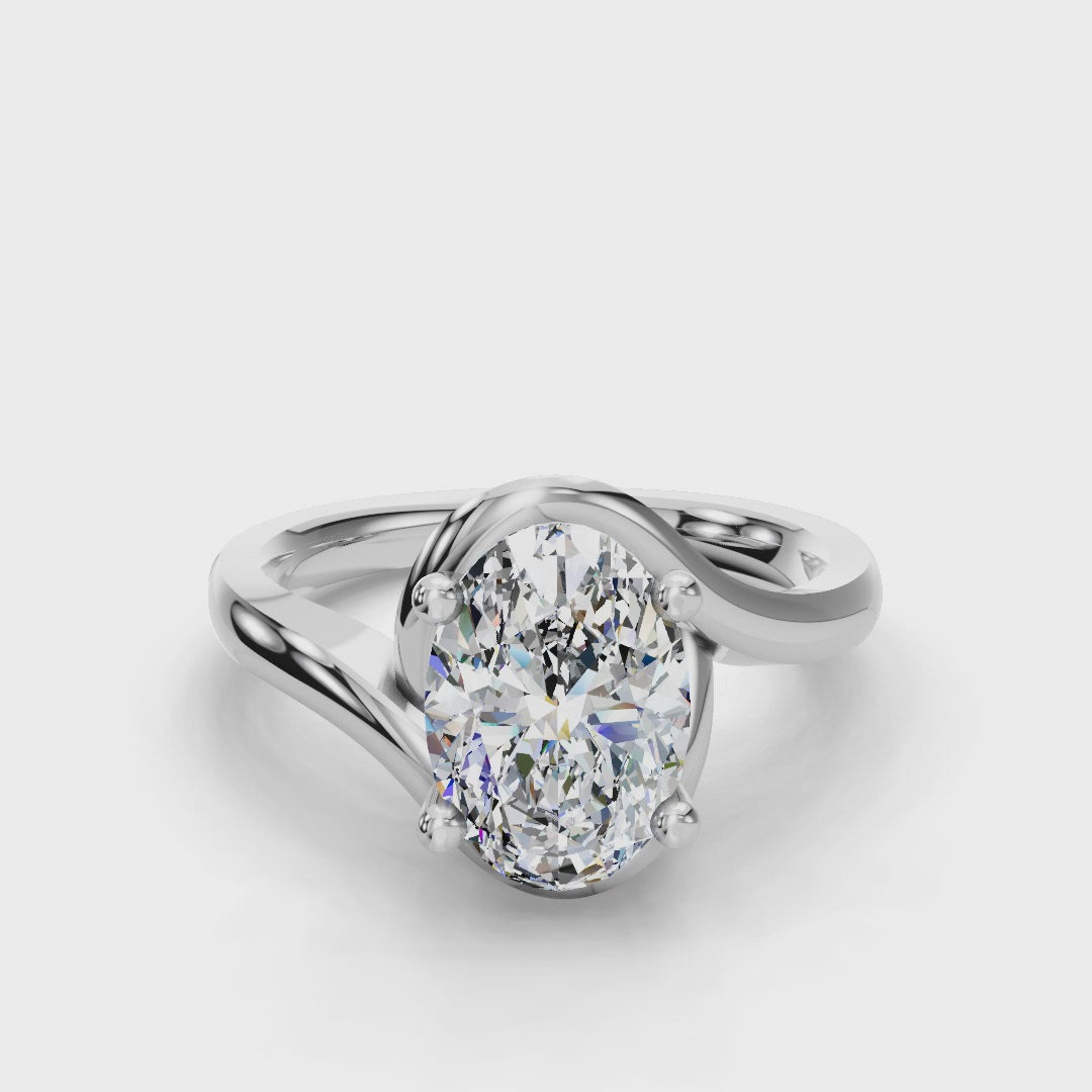 OVAL CROSS SOLITAIRE