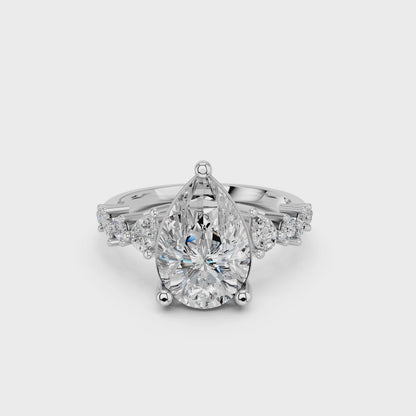 PEAR NATURE INSPIRED RING