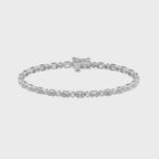 ROUND-EMERALD TENNIS BRACELET