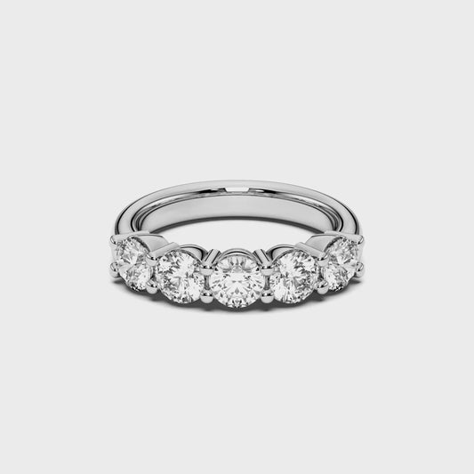 ROUND  5 STONE RING