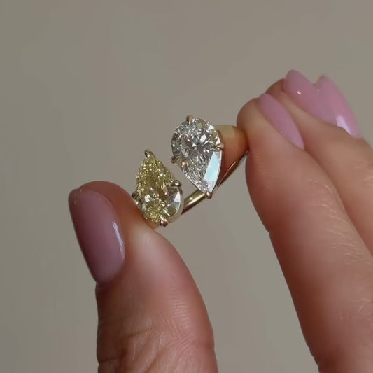 PEAR TOI MOI RING