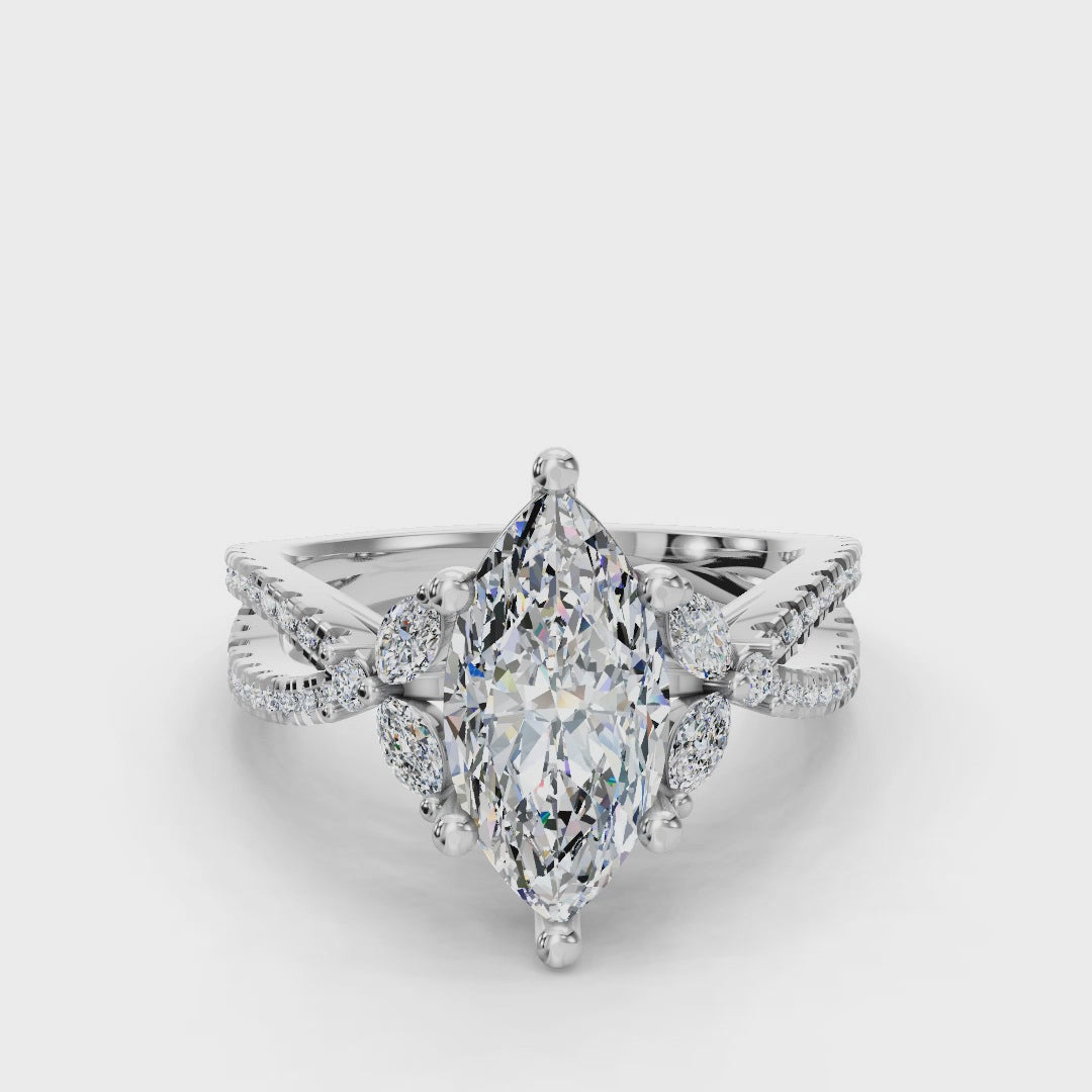 MARQUISE NATURE INSPIRED RING