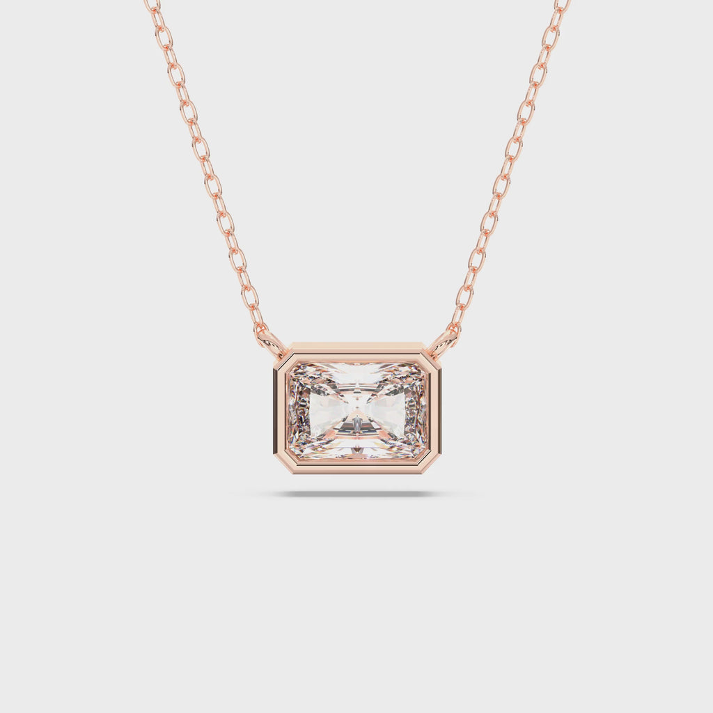 RADIANT BEZEL PENDANT