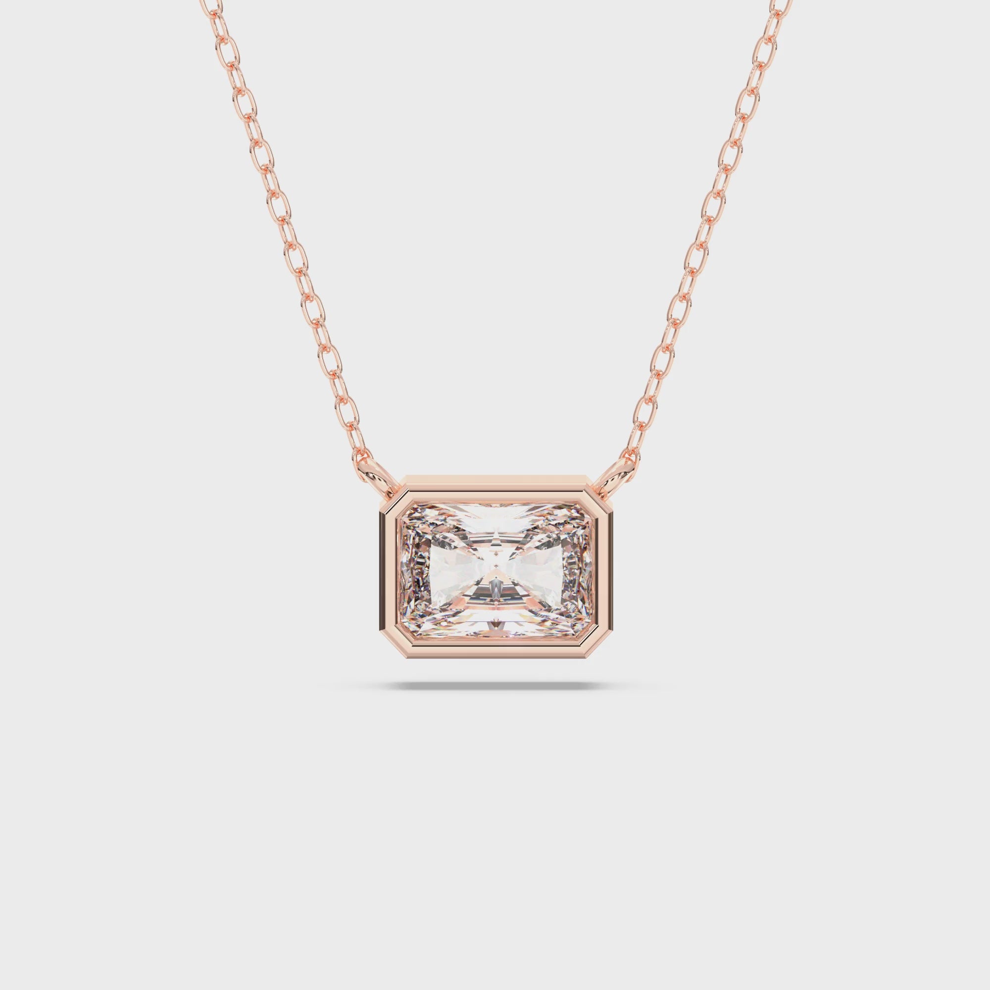 RADIANT BEZEL PENDANT