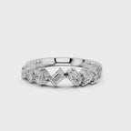 MULTI-SHAPE WEDDING BAND