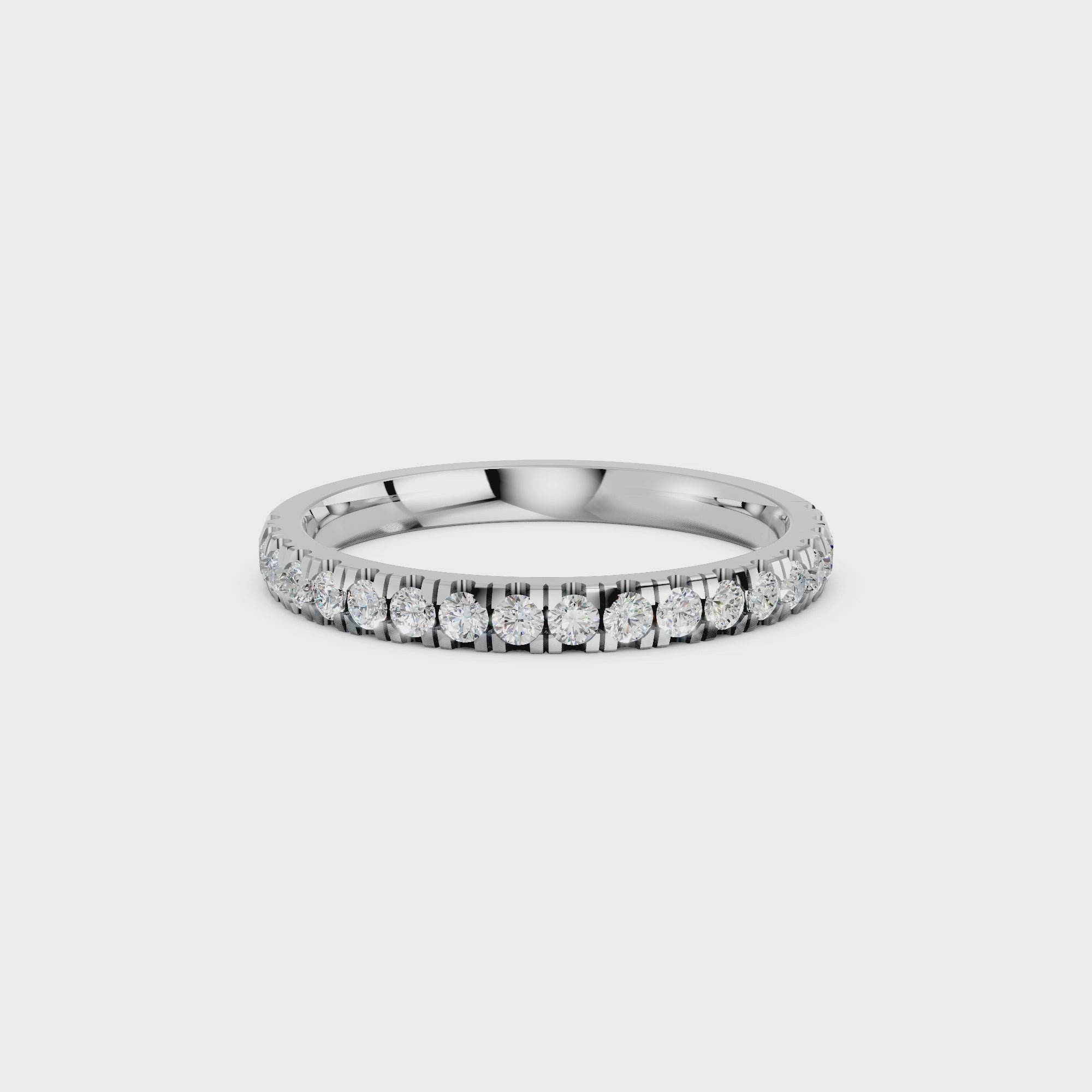 ROUND WEDDING BAND