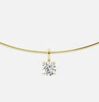 ROUND OMEGA NECKLACE