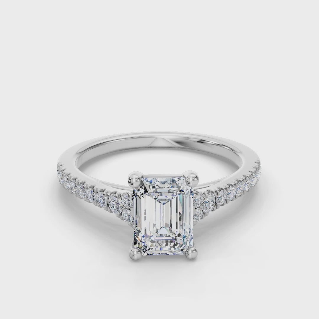 EMERALD CATHEDRAL RING